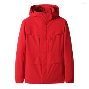 Herren-Winterjacke mit Daunen, große Größe XL-8XL, normale Passform, warmer Mantel aus 90 % Ente, der Innentank kann abgenommen werden