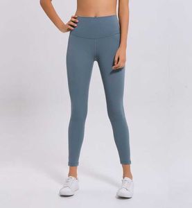 Leggings da donna Abbigliamento da palestra Donna Yoga Align Pants Nude Vita alta Running fitness Sport Pantaloni da allenamento attillati sfsdfmjh