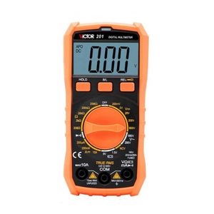 VICTOR VC201 / VC202 / VC203 Digital Multimeter Burn-proof Pocket Multimeter AC/DC Voltage Current Resistance Universal Meter.