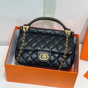 Stores Wholesale Design Bags Low Prices Live Broadcast of Tiktok New Small for Women 2023 Fashionable and Versatile Portable Clothes Rack Fragrance Diamond Chain