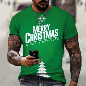 Neue 3D-Druck Kausale Kleidung Weihnachten Muster Mode Männer Frauen T-shirt Plus Größe Größe S-7XL 033