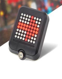 Bike Lights Bicycle Tail Light USB snellaad LED -fietsaccessoires voor intelligente inductie Steeringsveiligheid WAARSCHUWING9940578