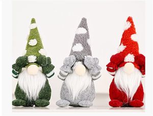 Рождественские украшения Santa Gnome Doll Ornament Toy Home Рождественский декор подарки DE945