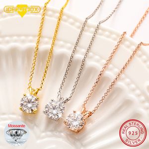 Pendant Neckor Classic 012 Real Necklace for Women Top Quality 100% 925 Sterling Silver Wedding Party Fine Jewelry 221119