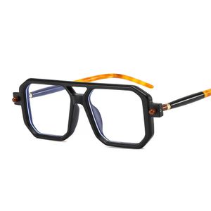 サングラスフレームヴィンテージスクエア眼鏡フレーム女性男性ファッション光学透明眼鏡女性光学眼鏡眼鏡 TR90 T2201114
