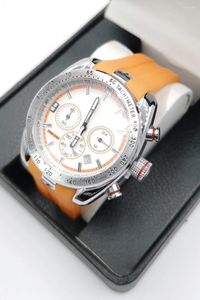 Armbanduhren Top Marke Quarz Herrenuhr Kalender TiSOT PRS-330 Chronograph Uhren Für Männer Multi Funktionen Silikon Wasserdicht