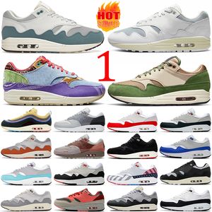 Men Running Shoes s s Blueprint Patta White Noise Aqua Monarch Treeline Bred Sean Wotherspoon Patch Paris Obsidian Mens Womens Outdoor Sports Trainers