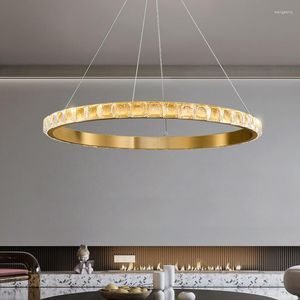 Kronleuchter Moderne Kristall-Kronleuchter für Wohnzimmer Schlafzimmer Gold LED-Lampe Studie hängende Leuchte