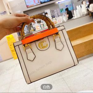 Totes Famous designer fashion handbag Crossbody bag Top PU bamboo single shoulder Mini candy color luxury bag G221121