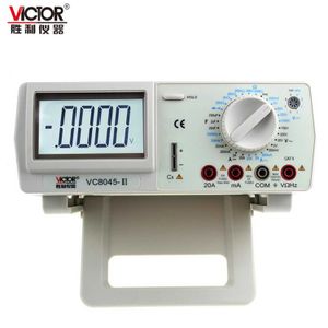 Victor VC8045-II Yeni DMM Tezgah Üst Arka Işık Multimetre Metre 4 1/2 True RMS Multimetre DCV/ACV/DCA/ACA.