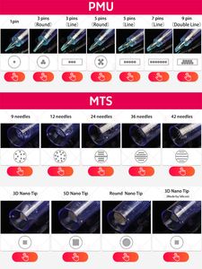 Постоянные картриджи для макияжа - точность MTS 1RL -42N2 для губ глаз