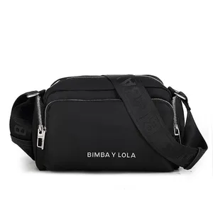 Mulheres Populares Espanha Bolsos Meninas Escolar Bimbay lola Nylon Bolsa Mensageiro Bolsa de Ombro Bolsas Crossbody Senhoras Câmera Bolsa Cinto Bolsas de Embreagem