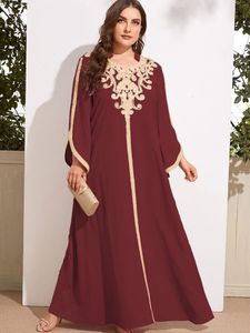 Taglie forti Abiti TOLEEN Donna Elegante Taglie forti Maxi abito primaverile Manica lunga Musulmano Turchia Abaya Evening Party Festival Robe Abbigliamento 221121