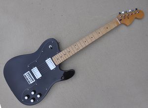 6 Strings Black Electric Guitar com o bra￧o de bordo preto pode ser personalizado como solicita￧￣o