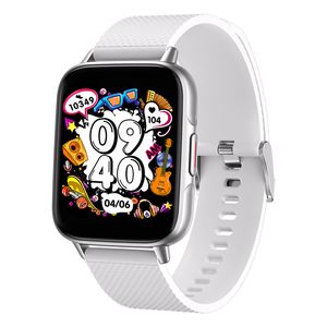 Yezhou2 FW02 Womans Smart Watch för iPhone med iOS och Android -par NFC Offline betalning Bluetooth Calling Voice Assistant Real Blood Oxygen