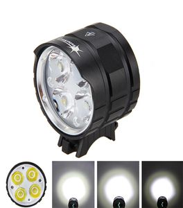SolarStorm 8000LM 4x T6 LED Head Torch Front Bicycle Cycling light Bike Lamp Flashlight 220111