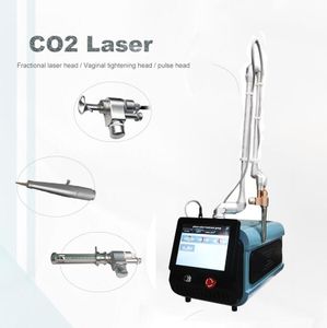 Uso de spa 10600nm 60W CO2 Laser fracionário Máquina de aperto vaginal PELE RESURFACINA REMOÇÃO DE REMOÇÃO DE REMOÇÃO DE FACELA Equipamento de rejuvenescimento da pele