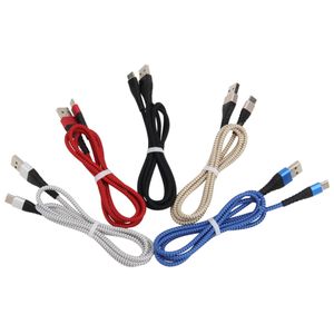 1M 2M 3M Micro USB Charging Cable Fast Charge Data Cables Type C Charger Line For Xiaomi LG Samsung Android Cellphones