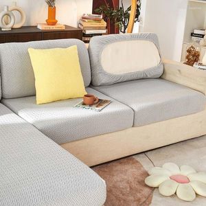 Pokrywa krzesełka sofa pokrywka biała szara gruba elastyczna elastyczna do salonu fotela narożna poliestrowa poduszki fotela