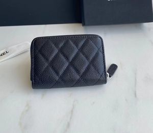 Business Credit Card Holder Multifunktionell pickupbox mini plånbok smal mynt plånbok