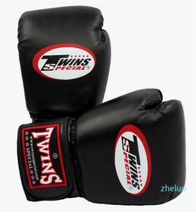 10 12 14 Unzen Boxhandschuhe PU Leder Muay Thai Guantes de Boxeo Kampf MMA Sandbag Training Handschuh f￼r M￤nner Frauen Kinder276R9635045