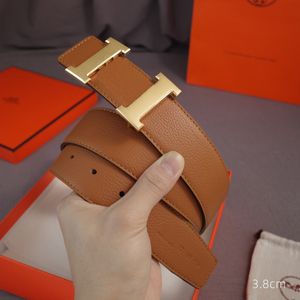 Cintura di design da uomo Fascifica Fantasca bella banda cinture da donna H Horse Litchee Cinture in pelle 95 125 cm 5 colori widrh 3,5 cm