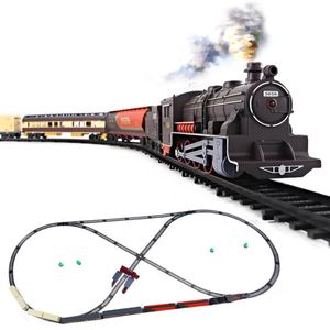 Elektrische RC Gleis Elektrische Eisenbahn ho 1 87 Kinder eisenbahn Spielzeug Modell Set s Für Kinder Kinder RC s 221122