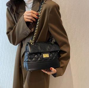 Vintage Shoulder Crossbody Bags for Women PU Leather Women's New 2022 Trend Fashion Handbag Clutch Small Black Brown