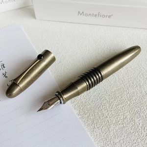 Fountain Pens St pps Metal Ink F Nib Converter Filler Stationery Office School Supplies Writing Gift 221122