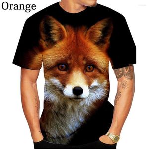 T-shirt da uomo 2022 Camicia casual estiva da uomo e da donna Est Fashion Top traspiranti con animali stampati in 3D