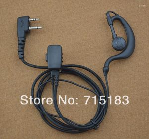 Walkie talkie 2-stift med höger vinkel plug earhook headset mikrofon pfor midland lxt210 lxt216 lxt303 lxt305 lxt410 gxt450 gxt650etc