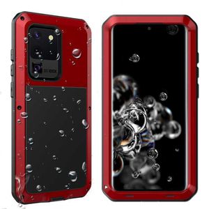 For Samsung Mobile Phone Cases Protection Cover Luxury Doom Armor S20 Ultra Waterproof Shockproof Full 360