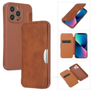 Per Samsung Phone Case Staffa Shell Magnetic Folio Slim Card Slot Portafoglio in pelle Frizione S22 Ultra S21 Plus S20 S10 Note20 Note10 Pro Note9