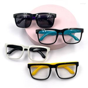 Sunglasses Stock 4 Color Classic Women And Men Glasses Retro Outdoor Driving Uv400 Lens Unisex Black Sport Frame Square 2022