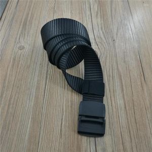 Belts 2022123 Unisex Travel Prevent Allergy Non Metal Polyformaldehyde Belt No Need Airport Take Off Strap REAL Nylon