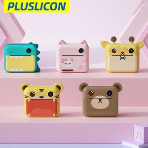 Digital Cameras Children Camera Instant Print For Girls Boys Kids Instantane With Thermal Po Paper Toys Birthday Gifts