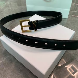 Designer Leather Belts For Women Fashion Luxury Casual Mens Letters Y Smooth Buckle Belts Classic Retro Waistband Girdle Cintura D22112202JX