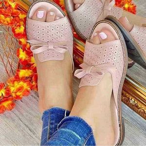 Frauen Sommer Casual Hausschuhe Wohnungen Weibliche Outdoor Atmungsaktive Slingback Sandalen Damen Mode Täglichen Wandern Flip-Flops Rutschen J220716