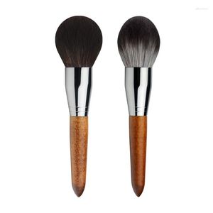Makeup Brushes Lucky-Girls 1 Piece Big Powder Blusher Highlighter Flame Featherweight Make Up Brush Professional