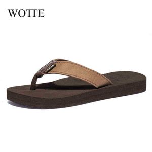 Wote män tofflor sommar tofflor män antislip utomhusljus avslappnad strand manliga sandaler hem mjuka tofflor chanclas hombre j220716