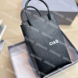 Mini Designer-Einkaufstasche Schwarze Handtasche für Frauen EINKAUFEN Leder Brief Hobo-Taschen mit Schultergurt Mode Laufsteg Männer Luxus-Einkaufstasche