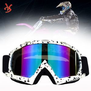 Outdoor Eyewear Windproof Ski Snowboard Glasses UV400 Motorcycle Goggles OffRoad Dirt Bike Riding Sunglasses Half Face Mask Eyeware 221122