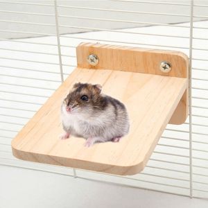 Other Pet Supplies Wood Perch Bird Platform Parrot Stand Playground Cage Accessories Chew Toy for Small Medium Parrots Hamsters 221122