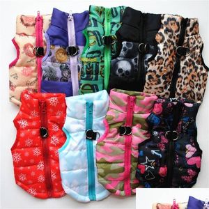Dog Apparel 1Pcs Puppy Dog Apparel Jacket Clothes For Dogs Pet Vest Harness Coat French Bldog Yorkshire Terrier Honden Kleding 20220 Dh6Dq