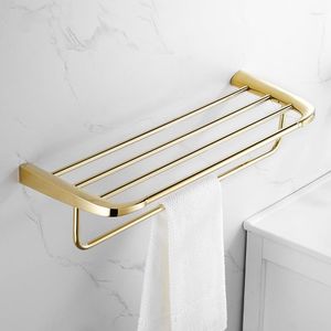 Bath Accessory Set Gold Bathroom Hardware Serie Soild Brass Towel Rack/Ring Paper/Toilet Brush Hair Drier Holder Corner Shelf Hook Luxury