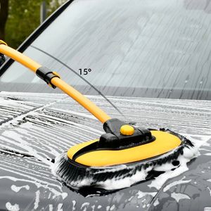 Cleaning Brushes Car Wash Mop Soft Hair Does Not Hurt The Special Long Handle Telescopic Tool Supplies 221122