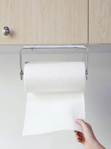 Badkameropslag organisatie lijm papieren handdoekhouder onder kast voor keukenborstelige rol thuis organisator gereedschap