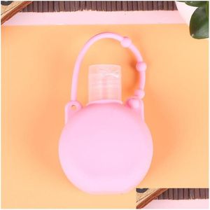 Party Favor 30 ml Blank Hand Sanitizer Holder Portable Travel Bottle Gel Alkohol Liquid Soap Dispenser Beh￥llare Sile 122 K2 Drop de DHCCB