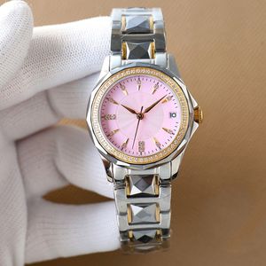 Ladies Watch Automatic Mechanical Watches Women Wristwatch flickv￤n Rostfritt st￥l mode med kalenderdesigner armbandsur Montre de Luxe