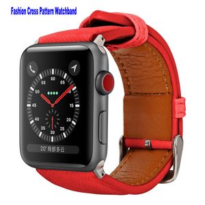 Fashion Designer Leather Bands Straps for Apple Watch Band 38mm 40mm 41mm 42mm 44mm 45mm 49mm Top Grain Leathers Watch Thin Wristband iWatch SE 8/7/6/5/4/3/2/1 watchband